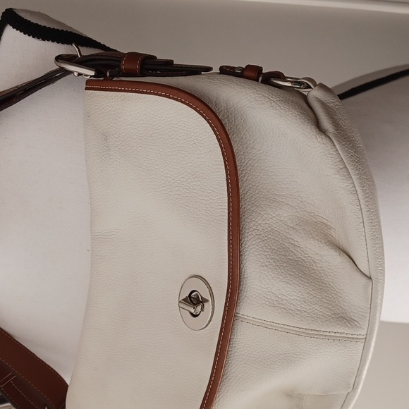 Coach Leather Duffle Convertible Cross Body Bag & Matching Wallet - Picture 3 of 16